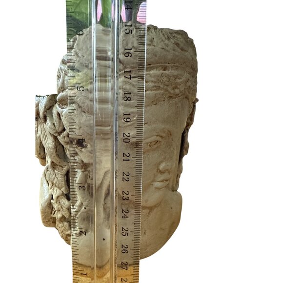 Handmade Persephone Greek Goddess of Spring Pot / Planter Intricate Detailing - Picture 10 of 12